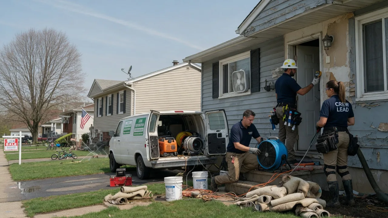 Flood Cleanup in Cowansville, PA near me