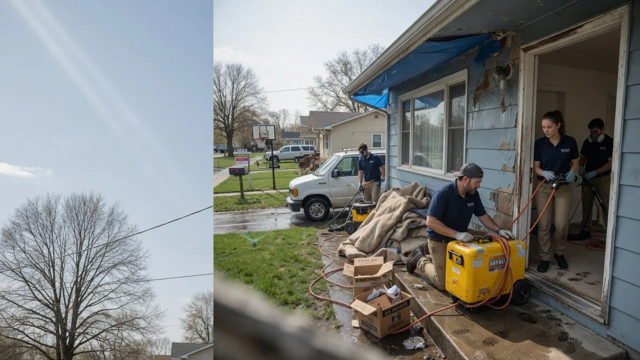 Basement Flood Cleanup in Cowansville, PA near me